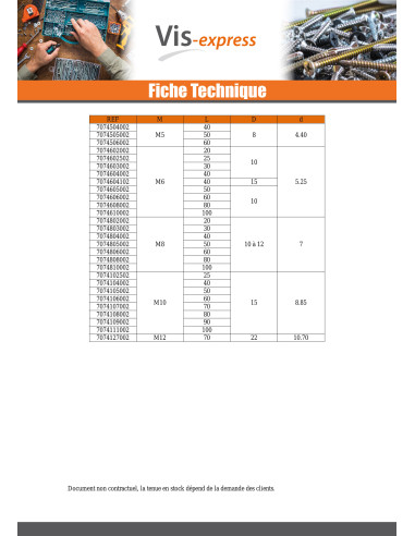 1 x Piton Métaux M6X40 Diamètre Oeil 10 Acier...
