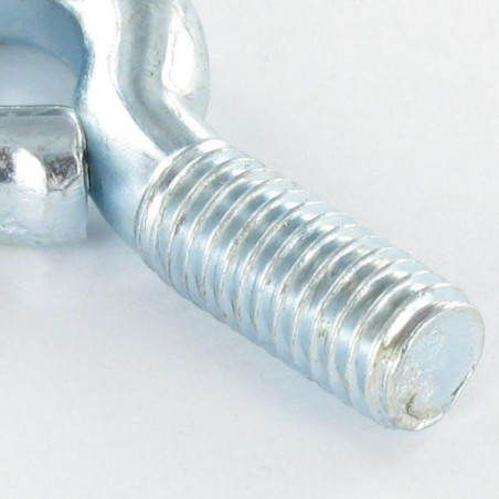 1 x Piton Métaux M6X30 Diamètre Oeil 10 Acier zingué