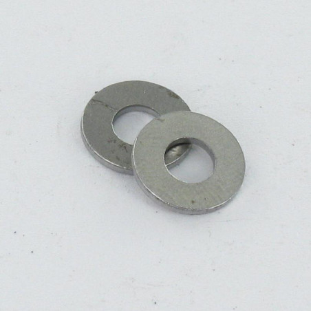 1 x Rondelle Plate M8X16X1.5 Z Acier brut