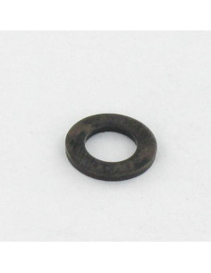 Rondelle Plate M6X12X1.2 Z Acier zingué noir