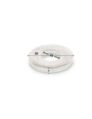 1 x Rondelle Epaisse 23X50X8 Inox A2