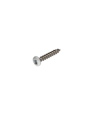1 x VBA Vis bois agglo Inox A2 Tête ronde TR...
