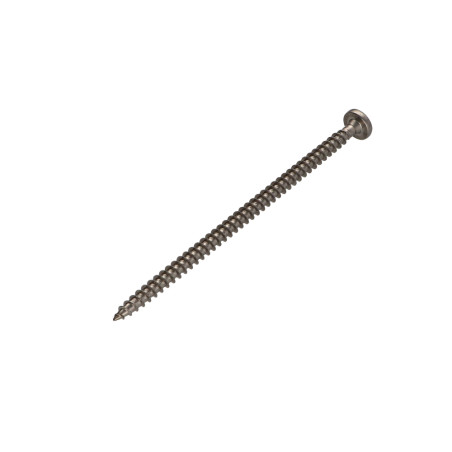 1 x VBA Vis bois agglo Inox A2 Tête ronde TR Pozi 5X100