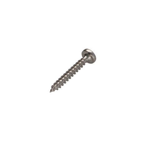1 x VBA Vis bois agglo Inox A2 Tête ronde TR Pozi 5X30