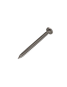 VBA Vis bois agglo Inox A2 Tête ronde TR Pozi 5X60 2
