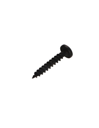 1 x VBA Vis bois agglo Inox A2 Noir Tête ronde...