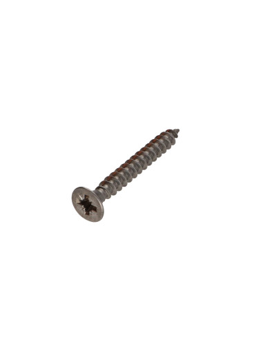 1 x VBA Vis bois agglo Inox A2 Tête ronde TR...