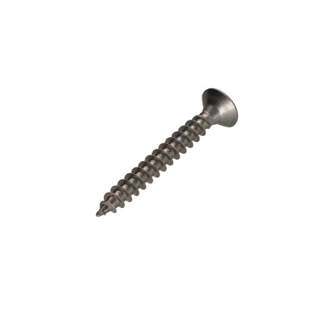1 x VBA Vis bois agglo Inox A2 Tête ronde TR Pozi 6X50