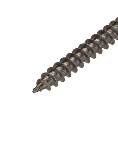 1 x VBA Vis bois agglo Inox A2 Tête ronde TR...
