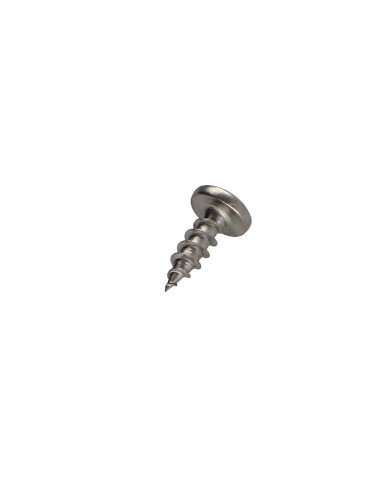 1 x VBA Vis bois agglo Inox A2 Tête ronde TR...