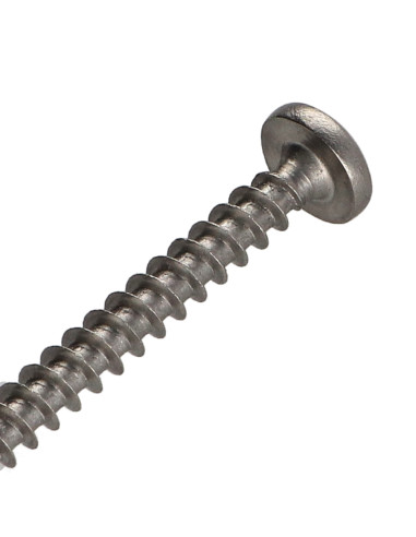 1 x VBA Vis bois agglo Inox A2 Tête ronde TR...