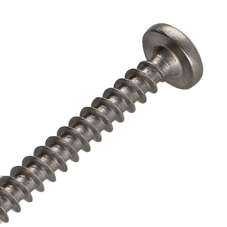 1 x VBA Vis bois agglo Inox A2 Tête ronde TR Pozi 6X60