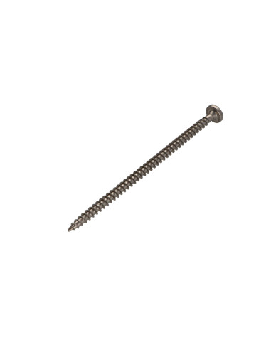 1 x VBA Vis bois agglo Inox A2 Tête ronde TR...