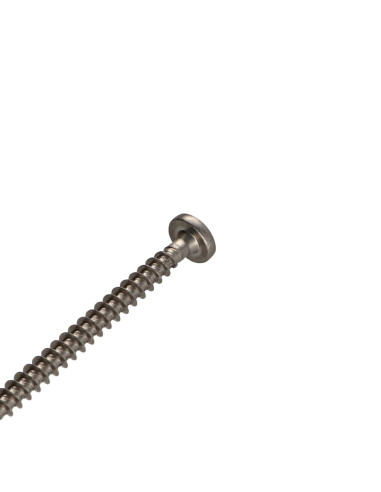 1 x VBA Vis bois agglo Inox A2 Tête ronde TR...