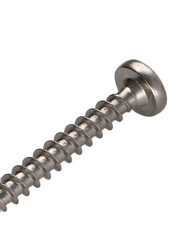 1 x VBA Vis bois agglo Inox A2 Tête ronde TR...