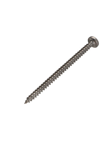 1 x VBA Vis bois agglo Inox A2 Tête ronde TR...