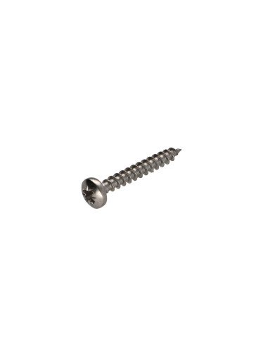 1 x VBA Vis bois agglo Inox A2 Tête ronde TR...