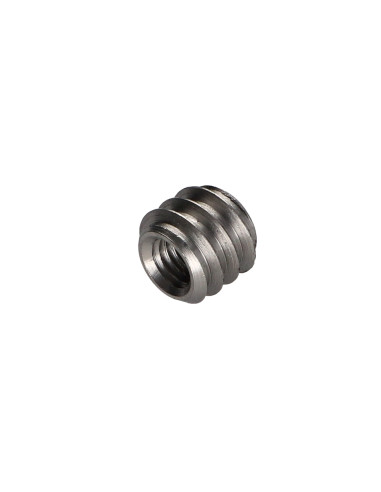 1 x Insert Non fendue Acier brut M8 14X12