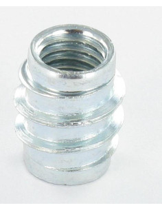 Insert Non fendue Acier zingué M8 12X15 'RM'