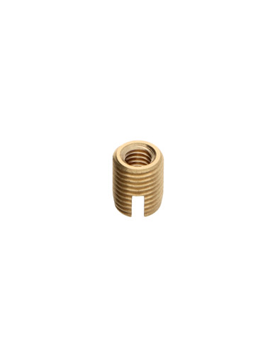 1 x Insert Fileté à fente Laiton M5X10