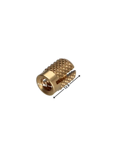 1 x Insert EXPANSIONFIX Laiton M6X12.8