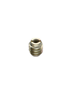 Insert fileté bois fendu 13X15 M6 Acier zingué 2