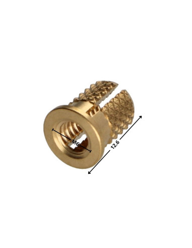 1 x Insert à collerette EXPANSIONFIX Laiton...
