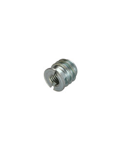 Insert fileté bois fendu M8 13X13 Acier zingué