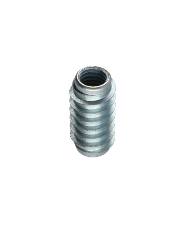 1 x Insert Non fendue Acier zingué M8 12X25