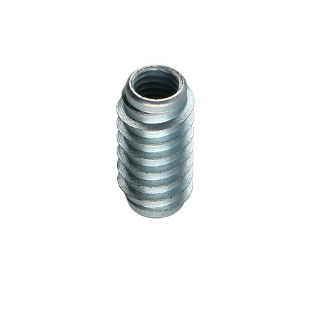 1 x Insert Non fendue Acier zingué M8 12X25