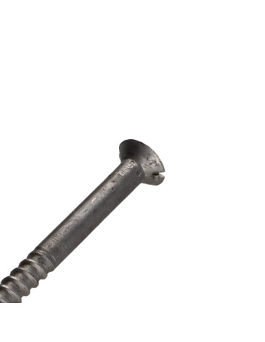 1 x Vis bois Tête fraisée Fendue Percée et...
