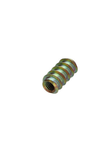 1 x Insert Non Fendue M6 10X20 Acier zingué