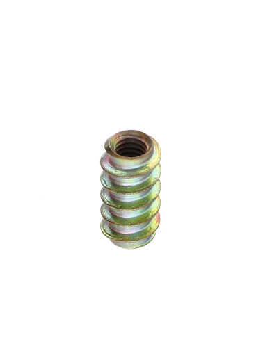 1 x Insert Non Fendue M6 10X20 Acier zingué