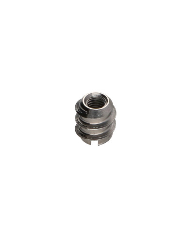 1 x Insert Fileté Bois 25X25 M16 Inox A2