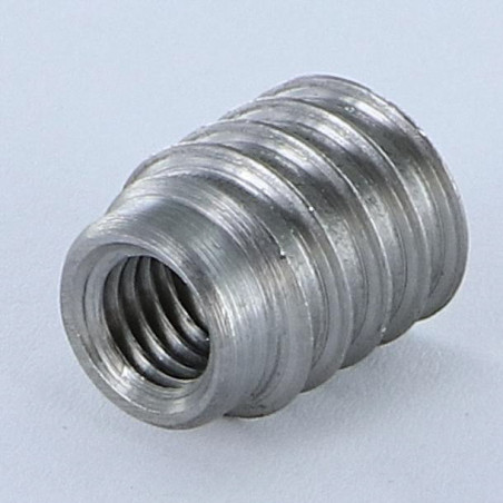1 x Insert Acier brut Hexagonal creux M8 14X18