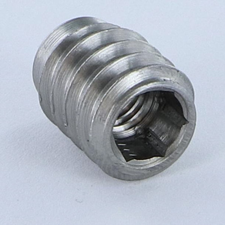 1 x Insert Acier brut Hexagonal creux M8 14X18