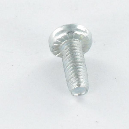 1 x Vis autotaraudeuse Tête cylindrique TC TORX Filetée sur Fendue 5X12 Cranté Acier zingué