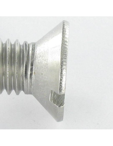 1 x Vis métaux Inox A2 Tête fraisée Fendue...