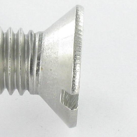1 x Vis métaux Inox A2 Tête fraisée Fendue M1.4X12 microvis