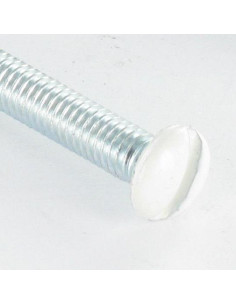 Vis métaux Tête fraisée bombée TFB Fendue M4X65 Diamètre... 2
