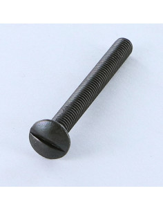 Vis métaux Tête fraisée bombée TFB Fendue M5X30 Acier...