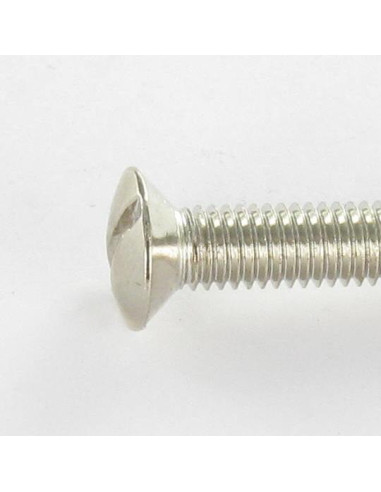 1 x Vis métaux Tête fraisée bombée TFB Fendue...