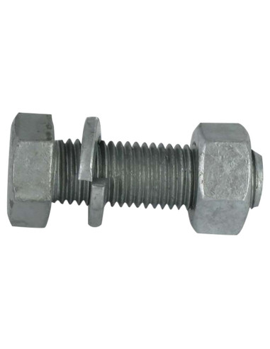 1 x Boulon (vendu avec Ecrou) Tête hexagonale...