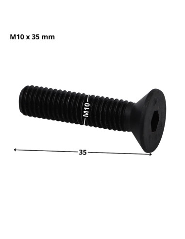 1 x Vis métaux FHC tête fraisée empreinte...