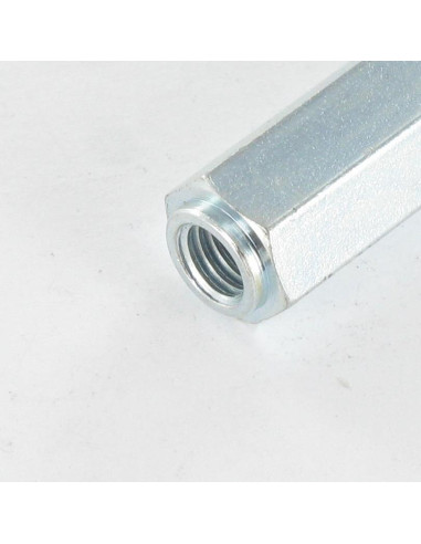 1 x Entretoise Cylindrique 10X30 M6 Acier zingué