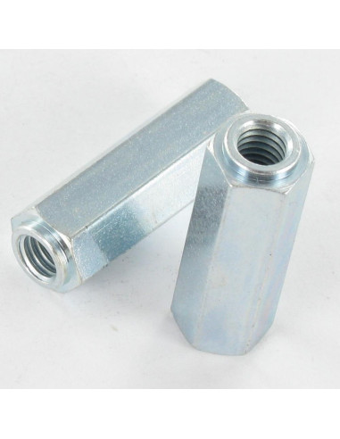 1 x Entretoise Cylindrique 10X30 M6 Acier zingué