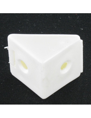 1 x Embase collerette TRIANGLE Plastique 2...