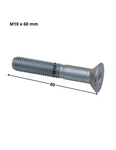 Vis métaux FHC tête fraisée empreinte hexagonale creuse...
