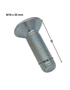 Vis métaux FHC tête fraisée empreinte hexagonale creuse...