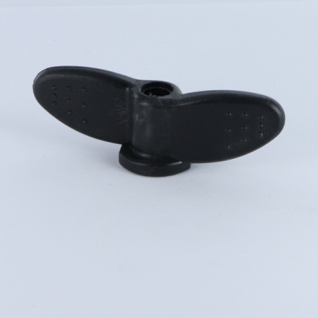 1 x Ecrou Papillon M8 nylon noir